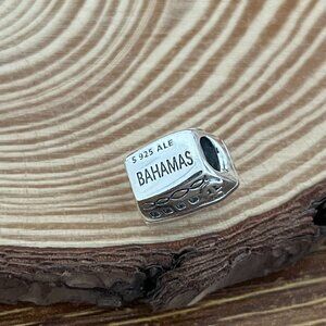 Pandora BAHAMAS Cruise Charm Steamship charm S925 Sterling Silver Jewelry